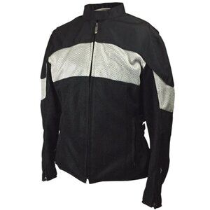 Street & Steel‎ Women's Size R1 Black Armored Motorcycle Jacket